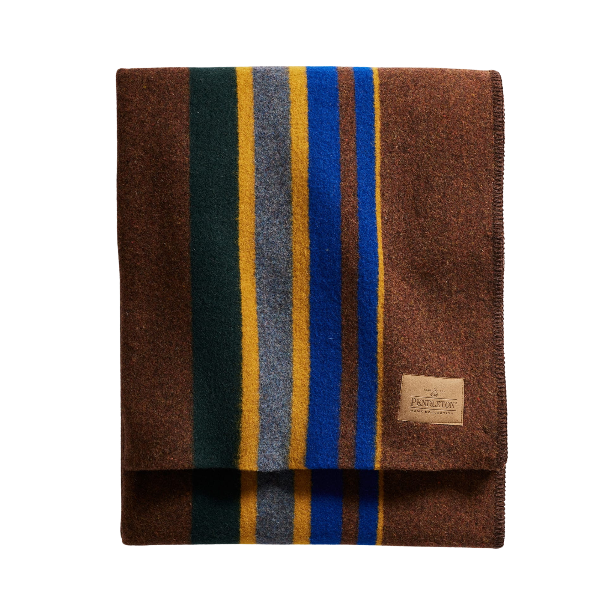 Pendleton Yakima Camp Tobacco Wool Blanket, Throw – Made In Oregon Pendleton Yakima Camp Tobacco Wool Blanket, Throw – Made In Oregon