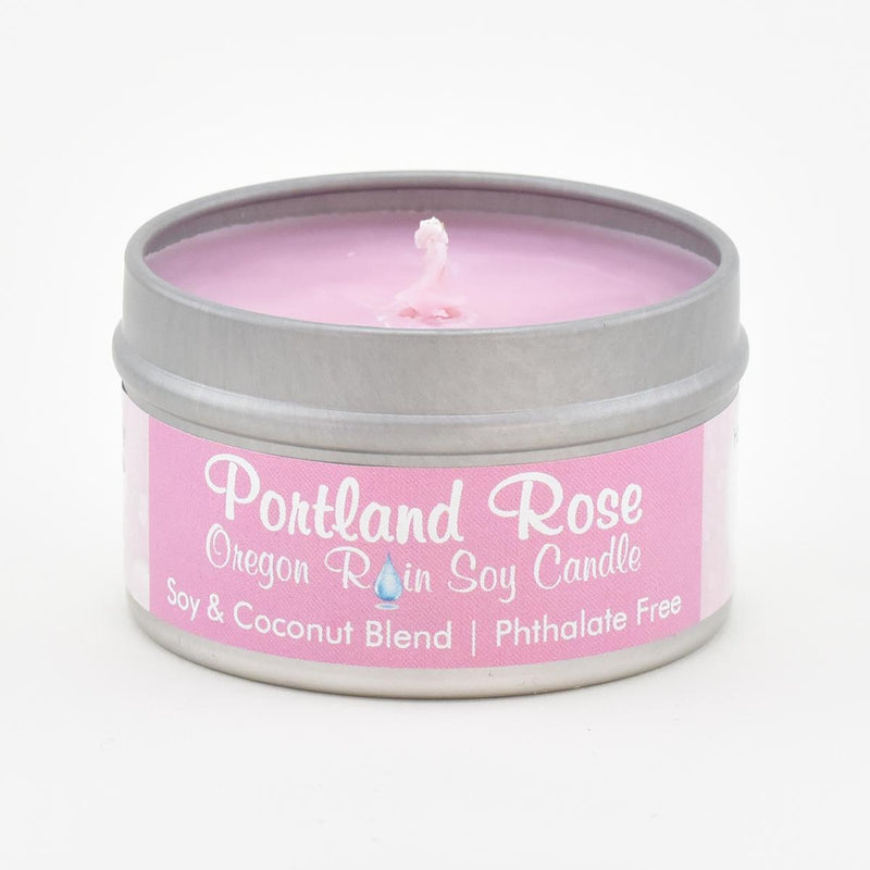 Load image into Gallery viewer, Oregon Rain Soap Co. Portland Rose Soy Candle
