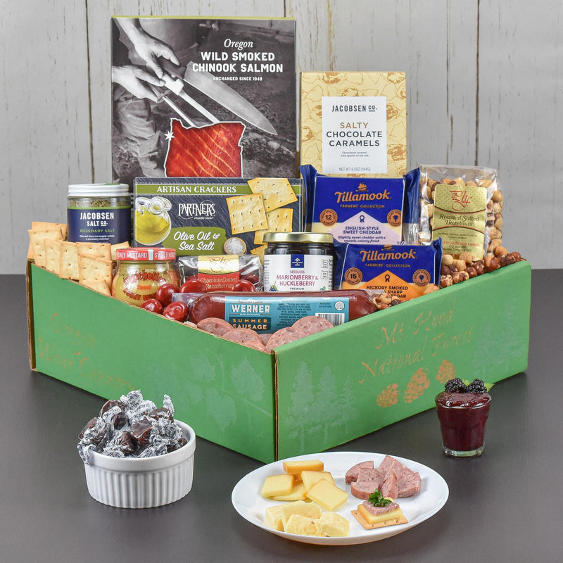 Load image into Gallery viewer, Oregon Coast Highway Cheese Gift Basket