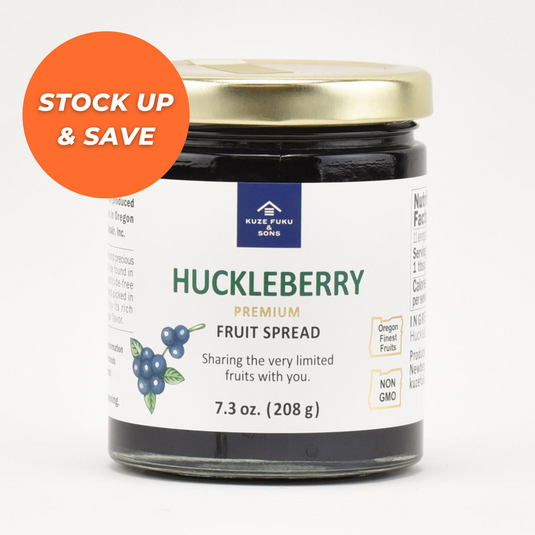 Kuze Fuku & Sons Huckleberry Fruit Spread, 7.3oz.
