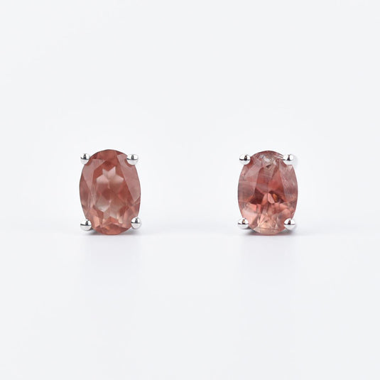 Desert Sun Gems Oval Sunstone Earrings