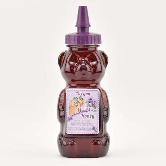 Huckleberry Haven Oregon Wild Huckleberry Honey, 12oz.
