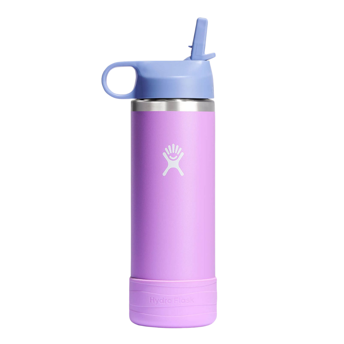 Hydro Flask Anemone Kids Wide Mouth Straw Cap Bottle,18oz