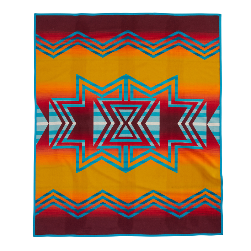 Load image into Gallery viewer, Pendleton Many Nations Wool Blanket, Twin
