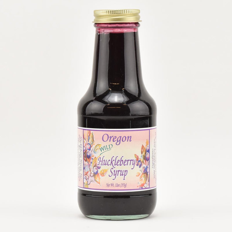 Load image into Gallery viewer, Huckleberry Haven Wild Huckleberry Syrup, 12oz.
