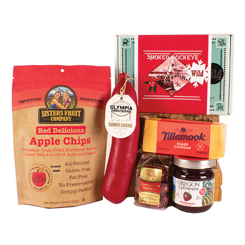 Load image into Gallery viewer, Big Red Gourmet Gift Basket
