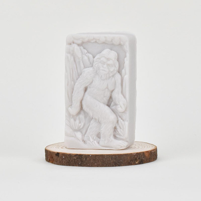 Load image into Gallery viewer, Bigfoot Lost in the Woods Bar Soap front
