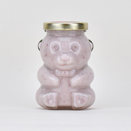 Larchwood Farms Wild Huckleberry Creme Honey Bear, 13oz.