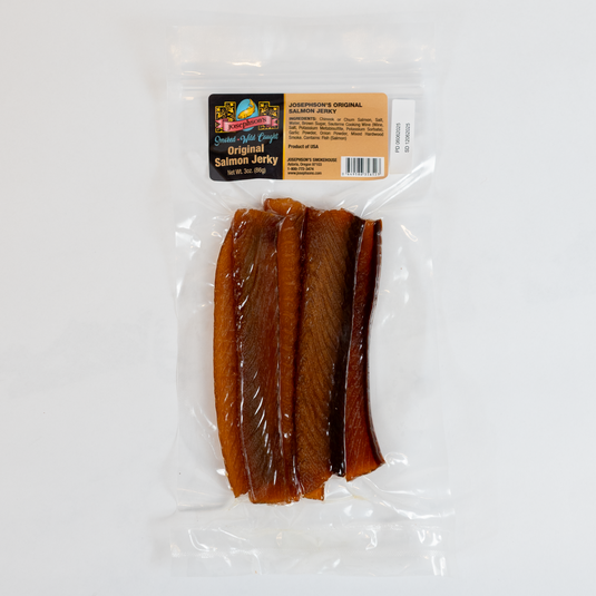 Josephson's Smokehouse, Wine Maple Salmon Jerky