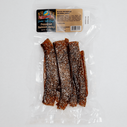 Josephson's Smokehouse Peppered Salmon Jerky