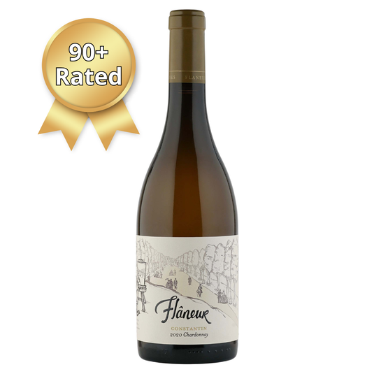2020 Flaneur CuvĂŠe Constantin Chardonnay, front of bottle