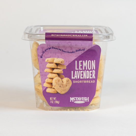McTavish Lemon Lavender Mini Shortbread Cookies, 7oz.