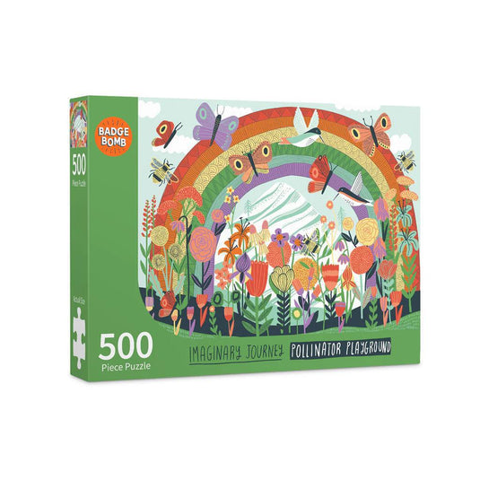 Pollinator Playground 500 Piece Puzzle