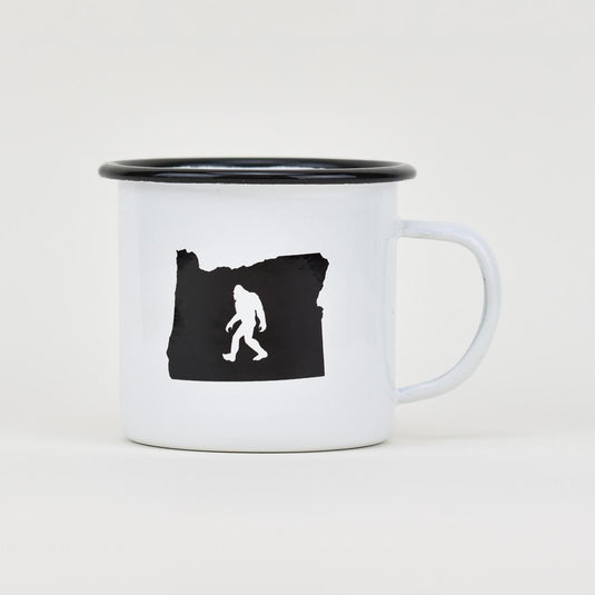 Oregon Bigfoot Camp Mug front