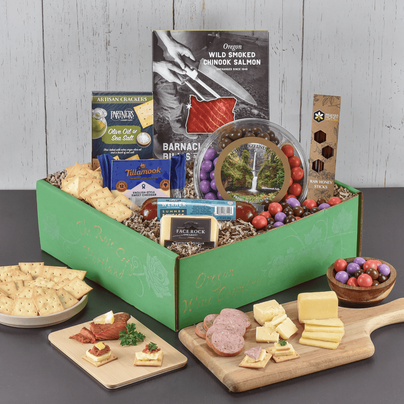 Load image into Gallery viewer, Columbia Gorge Cheese Gift Basket