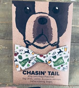 Chasin Tail Dog Bow Tie PNW