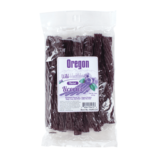 Huckleberry Haven Licorice Twists front