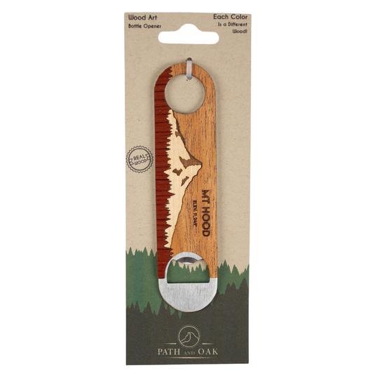 Mt. Hood Wooden Bottle Opener