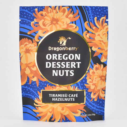 Dragonberry Tiramisú Café Oregon Dessert Hazelnuts, 2.5oz