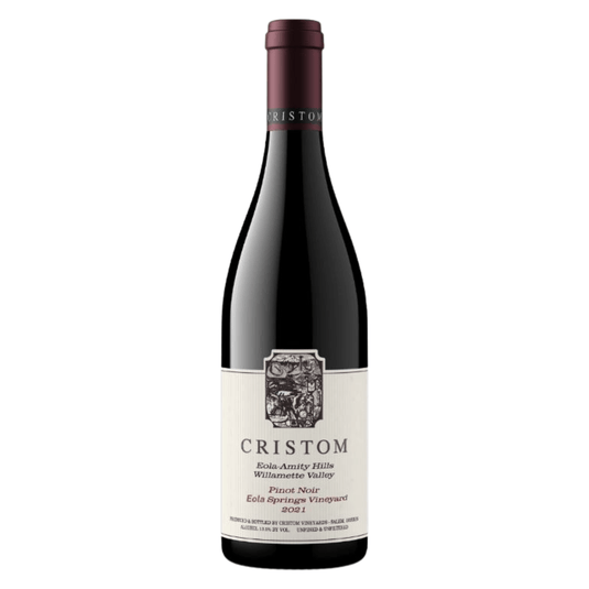 Cristom Vineyards 2021 Cristom Eola Springs Vineyard Pinot Noir, front of bottle