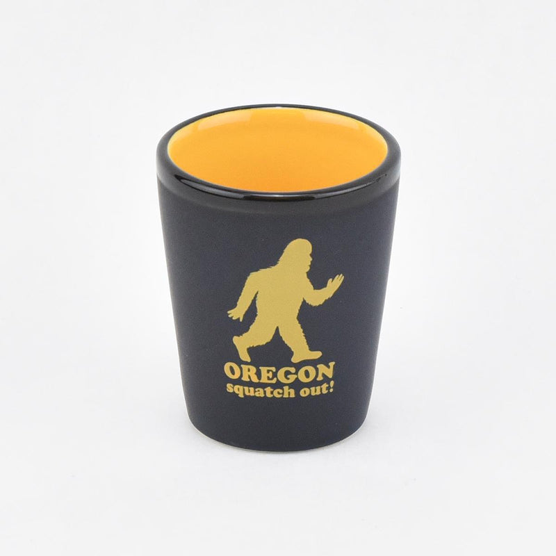 Load image into Gallery viewer, Squatch Out Oregon Shot Glass, 2oz.
