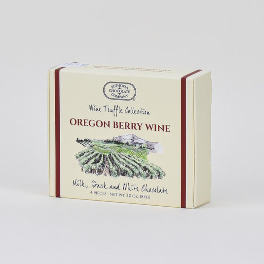 Euphoria Chocolate Oregon Berry Wine Truffles front