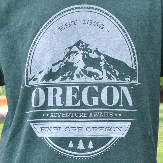 Be Oregon T-Shirt Vintage Stamp