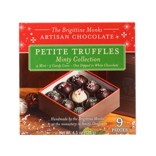 Brigittine Monks Petite Truffles Minty Collection, 9pc.