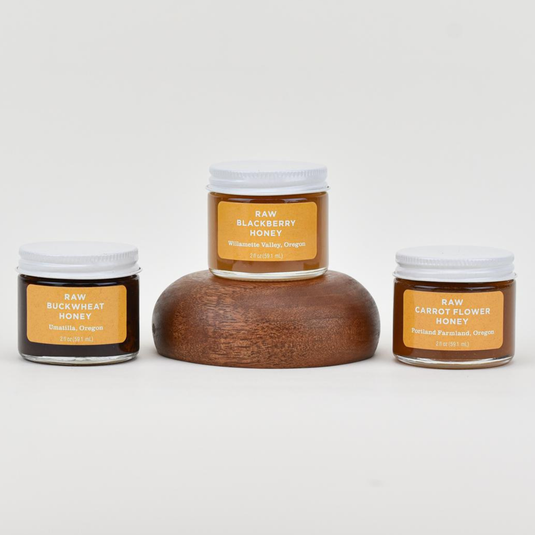 Jacobsen Salt Co. Local Artisan Honey Gift Set unboxed