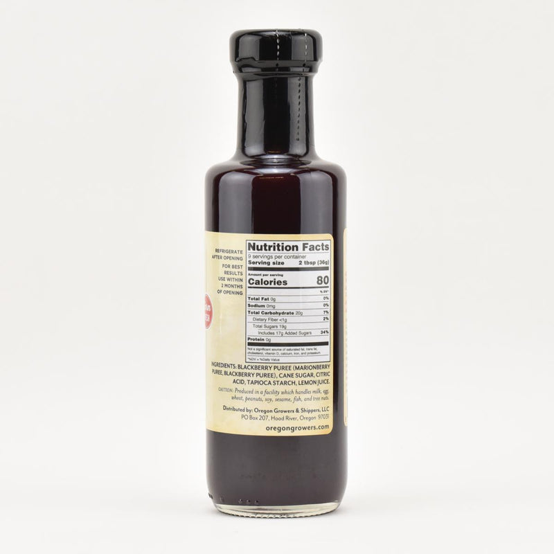 Load image into Gallery viewer, Oregon Growers Marionberry Fruit Syrup, 8oz.
