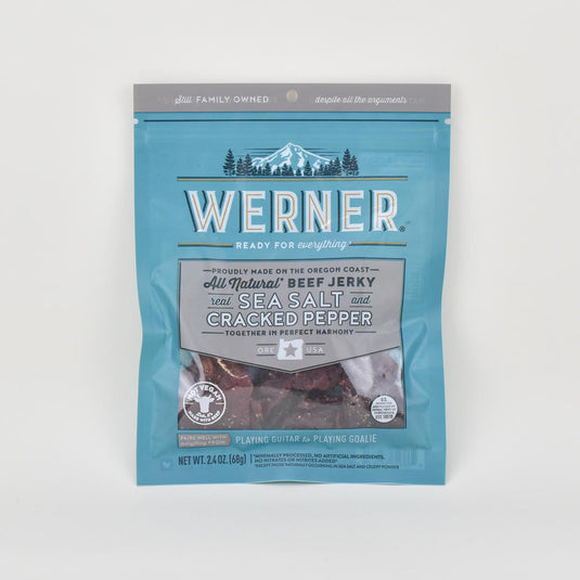Werner Sea Salt & Cracked Pepper Beef Jerky