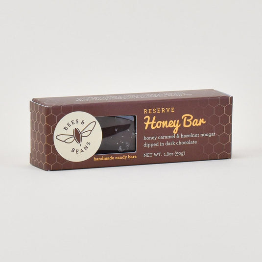 Bees & Beans Honey Bar Reserve, 1.8oz.