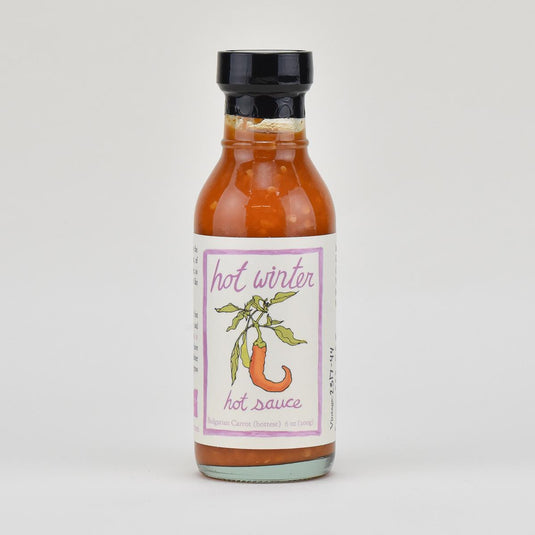 Hot Winter Bulgarian Carrot Hot Sauce front of bottle