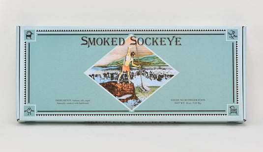 Tony's Smoked Wild Sockeye Salmon, 16oz.