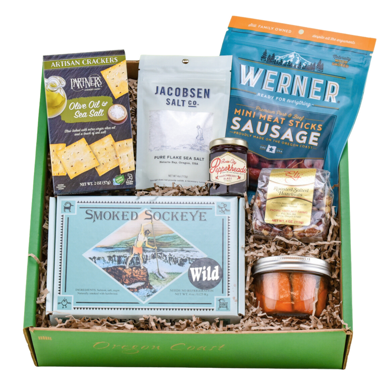 Load image into Gallery viewer, Salmon Lovers Summer Gift Basket