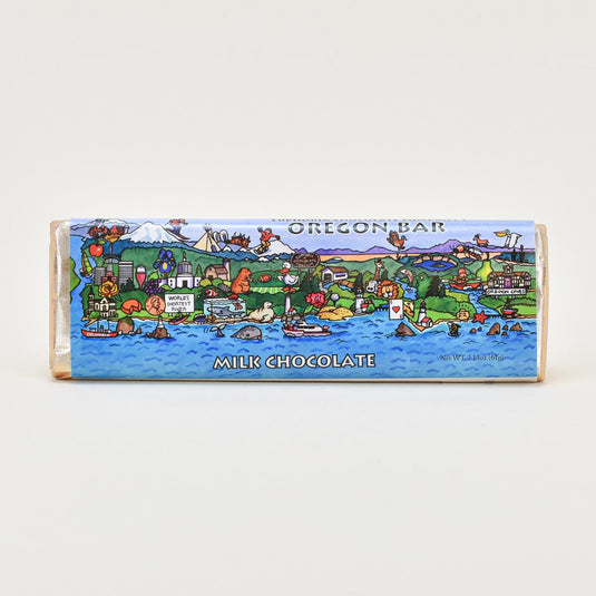 Euphoria Chocolate Oregon Milk Chocolate Bar, 2.15oz. front