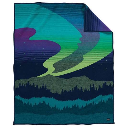 Pendleton Northern Lights Wool Blanket Twin Front