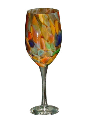 The Glass Forge Wine Glass Rainbow