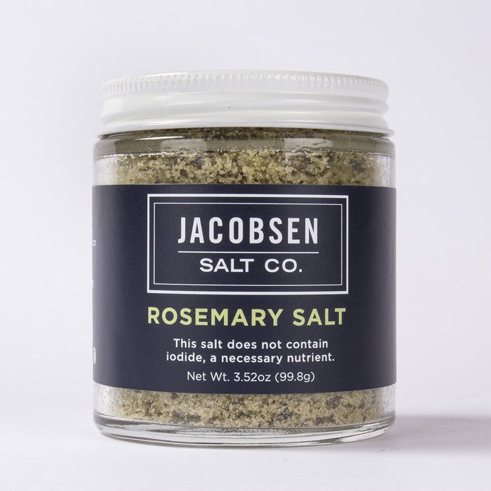 Infused Rosemary Salt, Jacobsen Salt Co 4 oz
