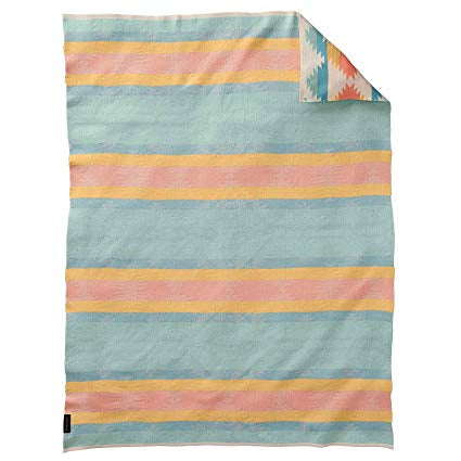 Load image into Gallery viewer, Pendleton Falcon Cove Baby Blanket Back
