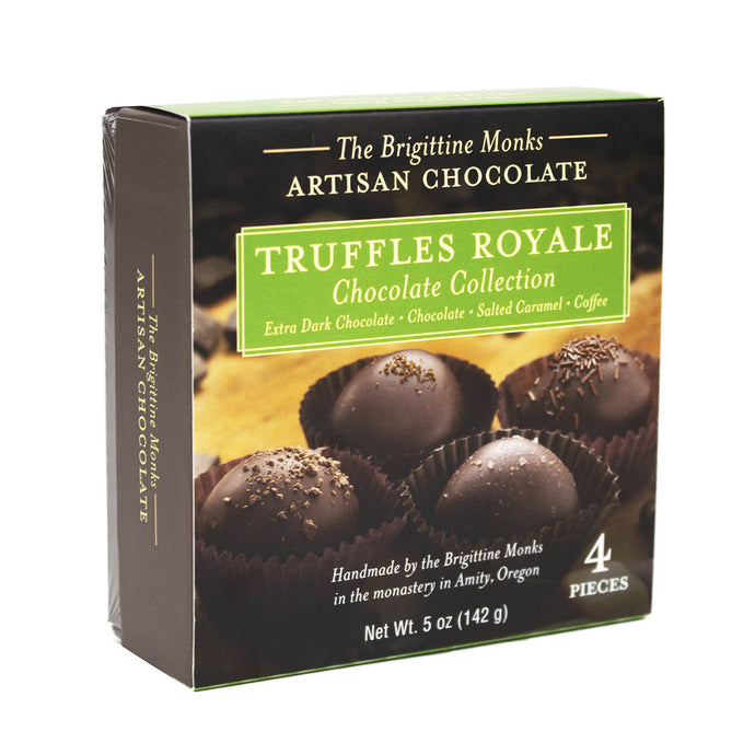 Assorted Chocolate Truffles Royale, Brigittine Monks 7.5oz