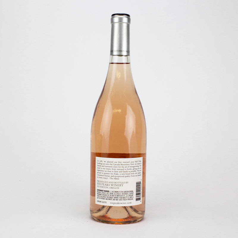 Load image into Gallery viewer, 2019 Six Peaks Rosé of Pinot Noir Back
