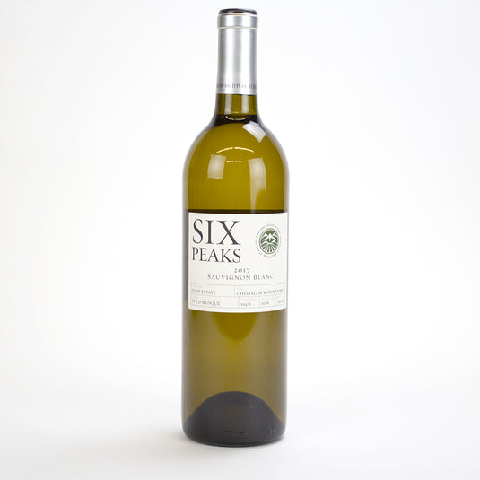 2017 Six Peaks Sauvignon Blanc - Jesse Vineyard, front of bottle