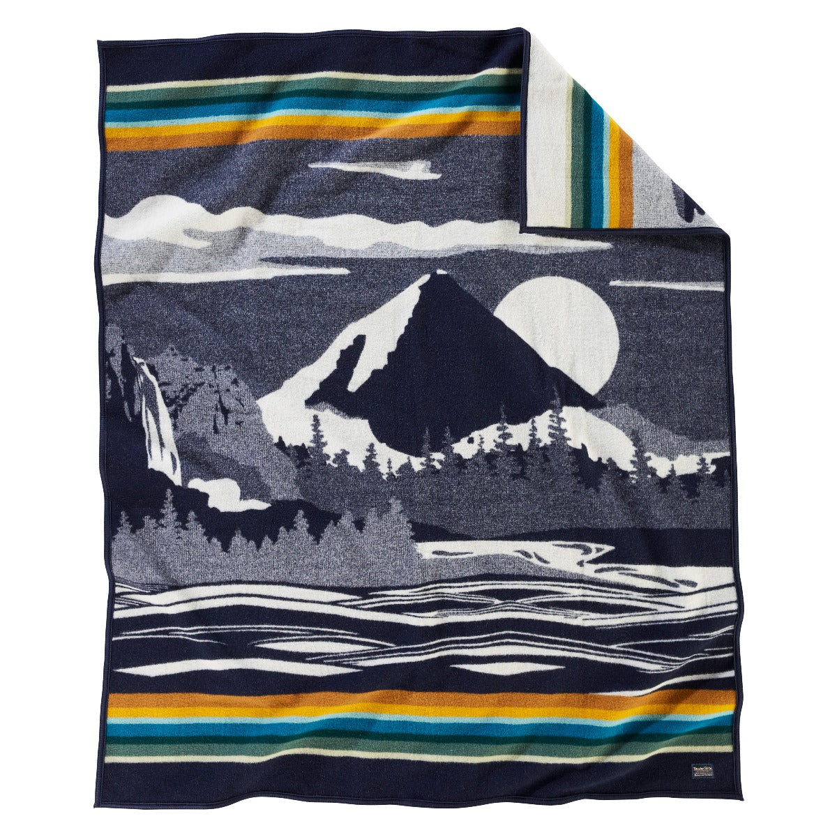Pendleton Pacific Wonderland Robe Wool Blanket, Twin | Made in