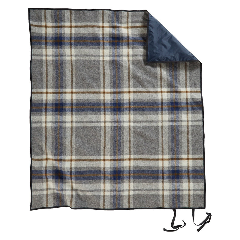 Load image into Gallery viewer, Pendleton Raleigh Hills Roll-Up Wool Blanket Front
