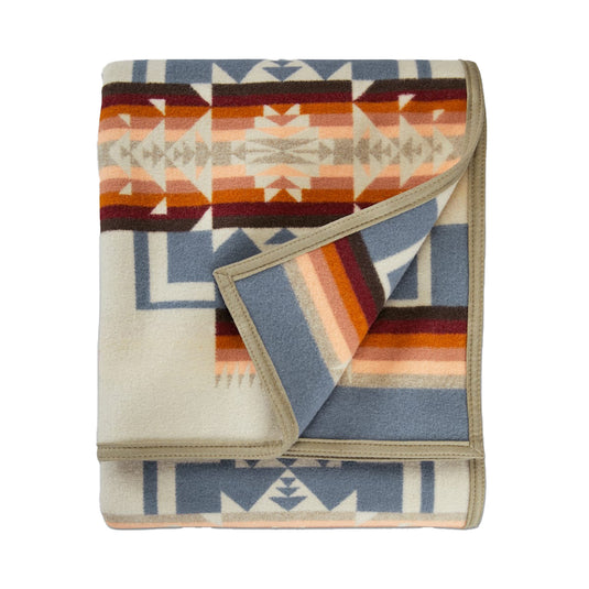 Pendleton Chief Joseph Rosewood Wool Blanket
