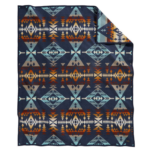 Pendleton Diamond Peak Robe Wool Blanket, Twin