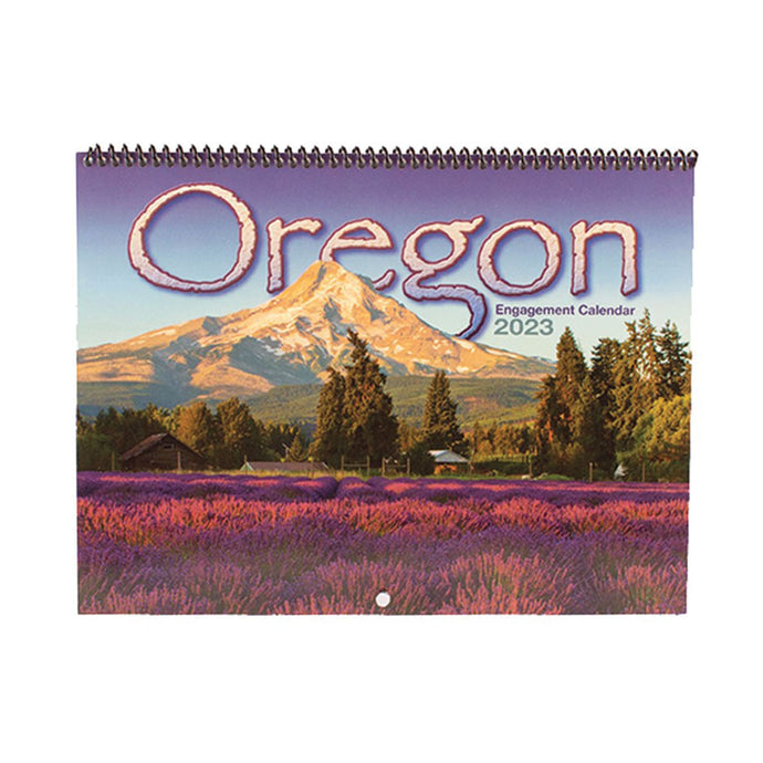 Made In Oregon 2023 Oregon Engagement Calendar, front