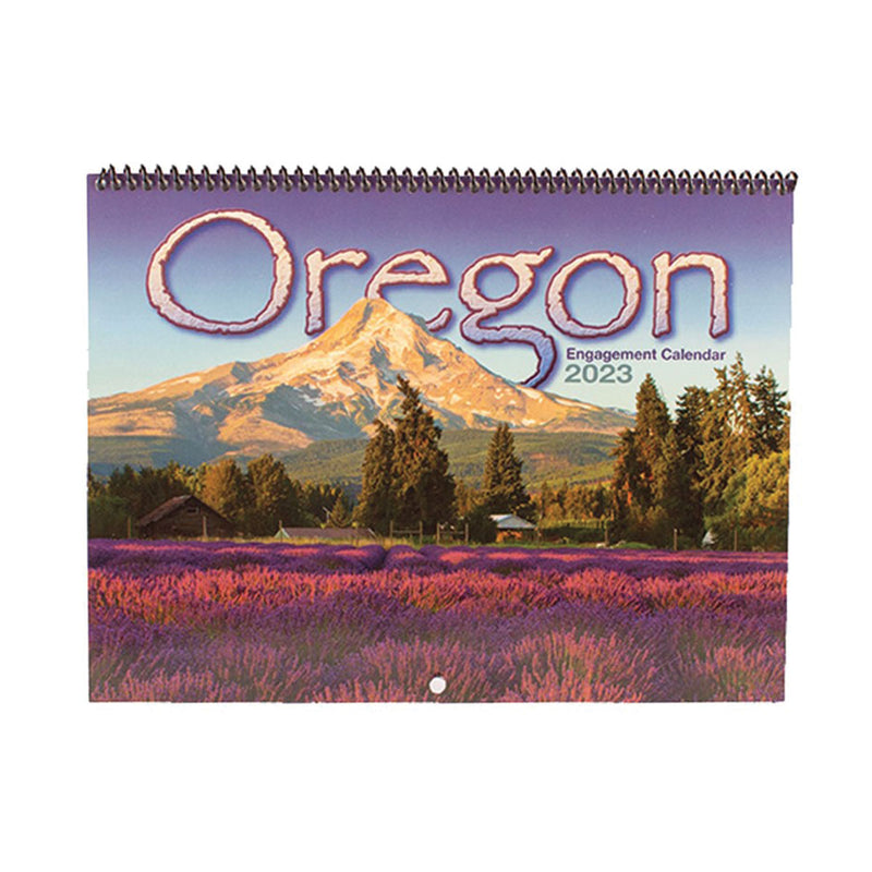 Load image into Gallery viewer, Made In Oregon 2023 Oregon Engagement Calendar, front
