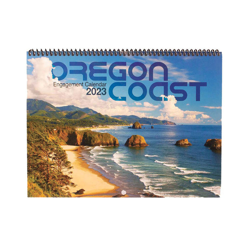 Load image into Gallery viewer, Made In Oregon 2023 Oregon Coast Calendar, front
